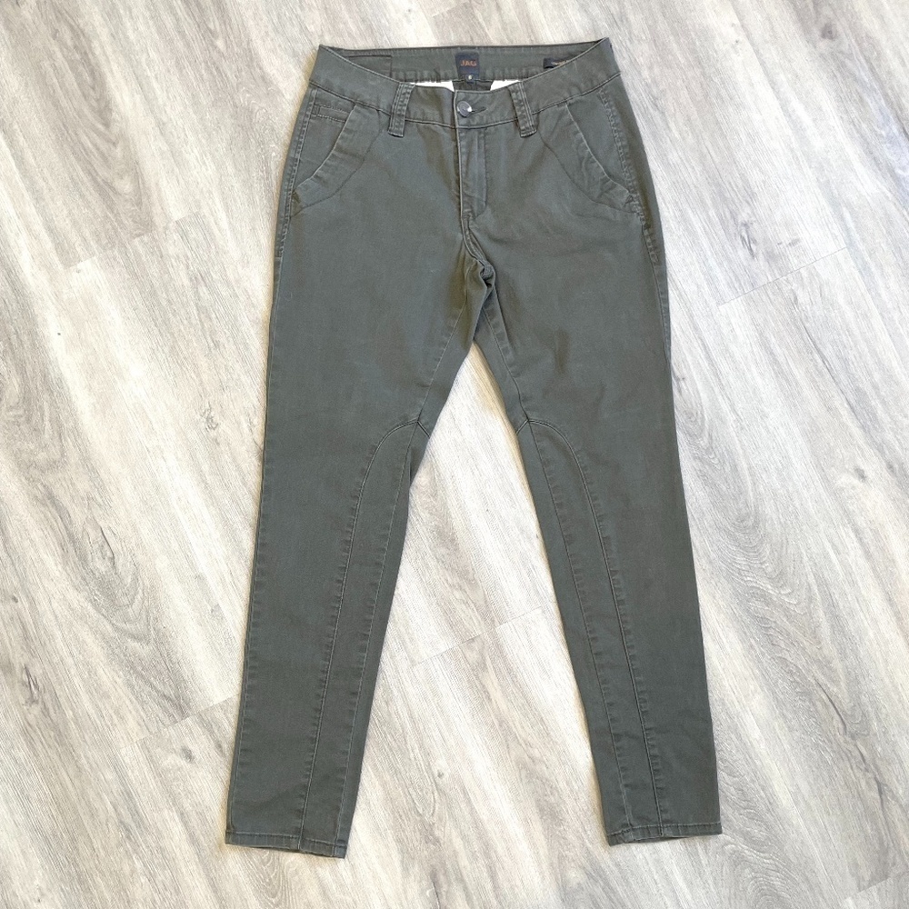 Jag Low Rise Slim Leg Gray Women's Jeans